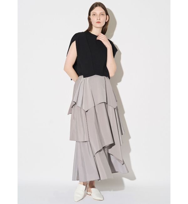 ELENDEEK「RANDOM TIERED SK」|スカート|
