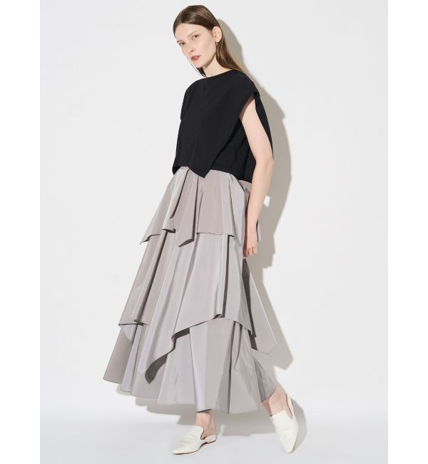 ELENDEEK「RANDOM TIERED SK」|スカート|