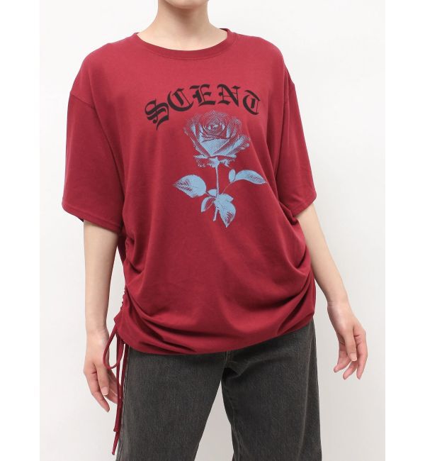 jouetie「ローズロゴルーズTシャツ」|Tシャツ・カットソー|