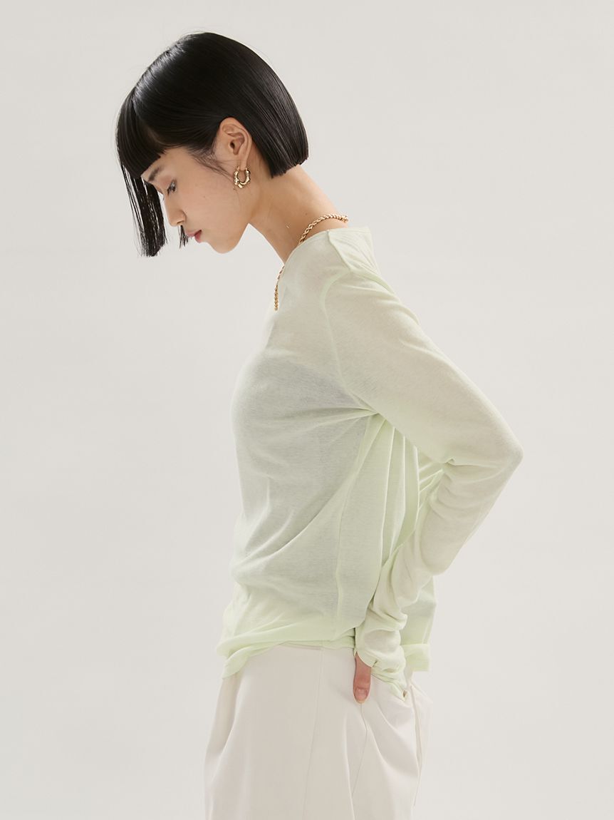 emmi atelier「【emmi&times;Plax(TM)】クルーネックカットソー」|Tシャツ・カットソー|