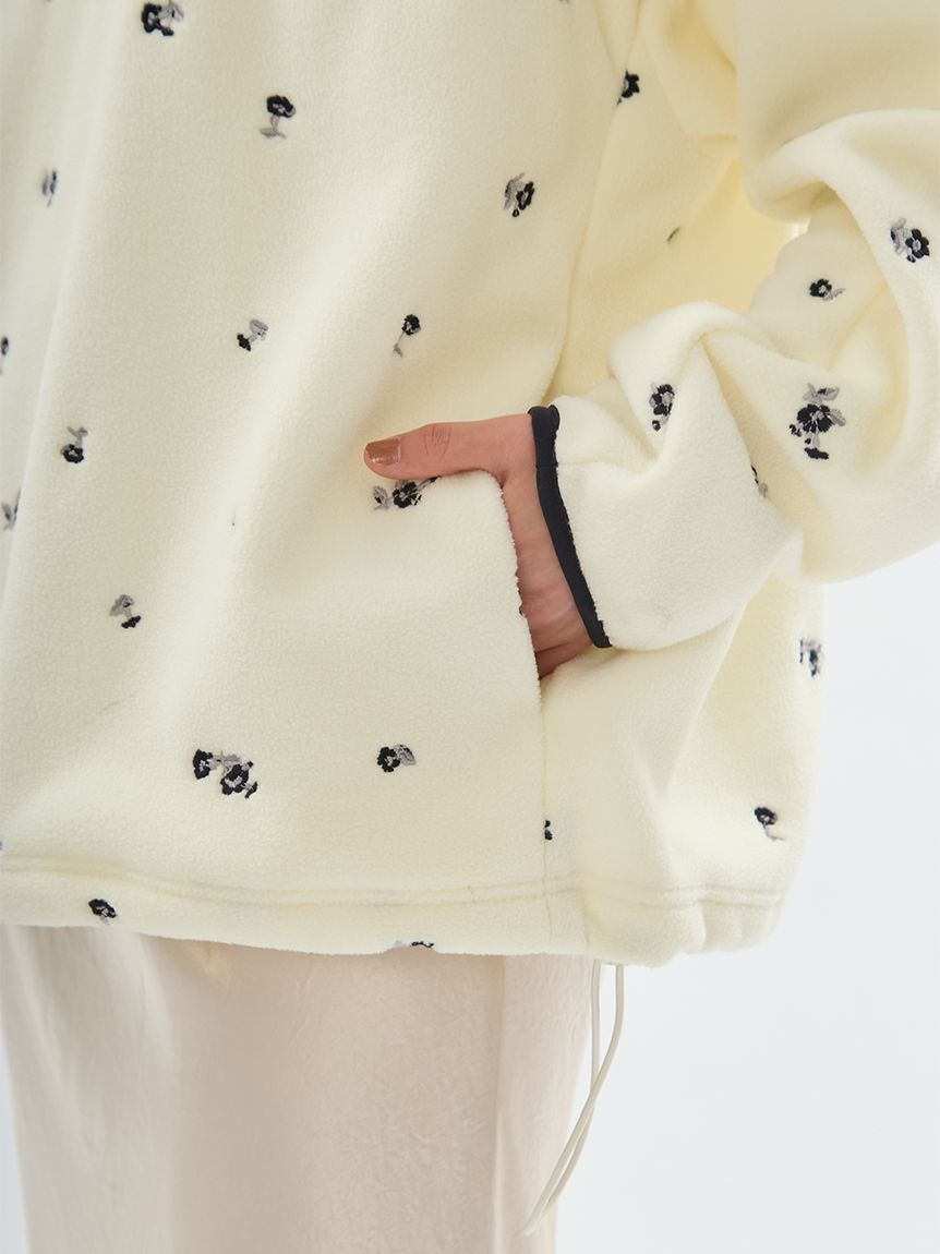 emmi atelier「ドロストフリースプルオーバー」|Tシャツ・カットソー|