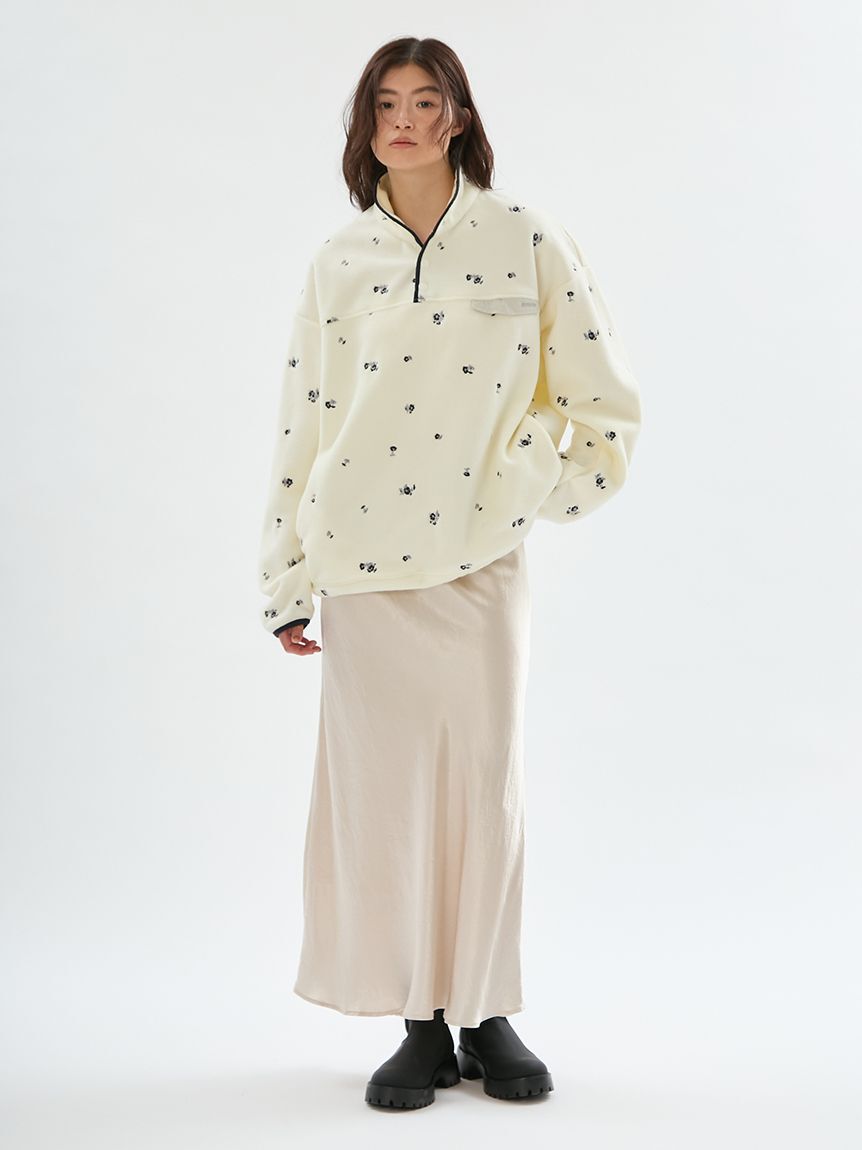 emmi atelier「ドロストフリースプルオーバー」|Tシャツ・カットソー|