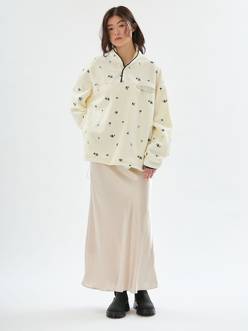 emmi atelier「ドロストフリースプルオーバー」|Tシャツ・カットソー|