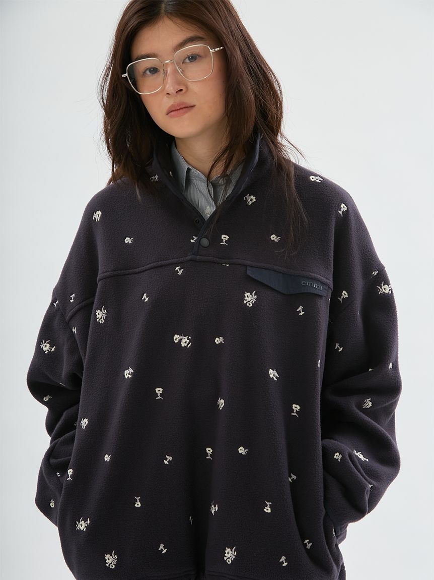 emmi atelier「ドロストフリースプルオーバー」|Tシャツ・カットソー|