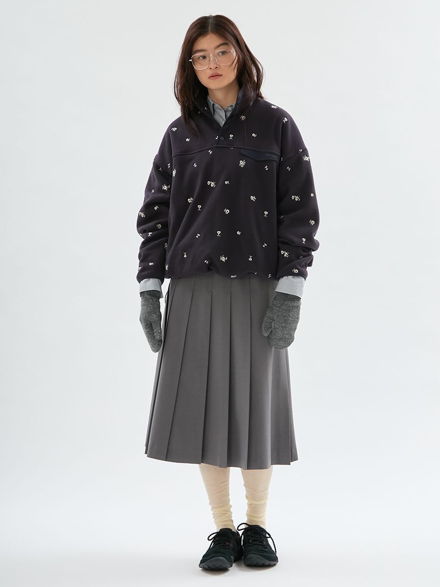 emmi atelier「ドロストフリースプルオーバー」|Tシャツ・カットソー|