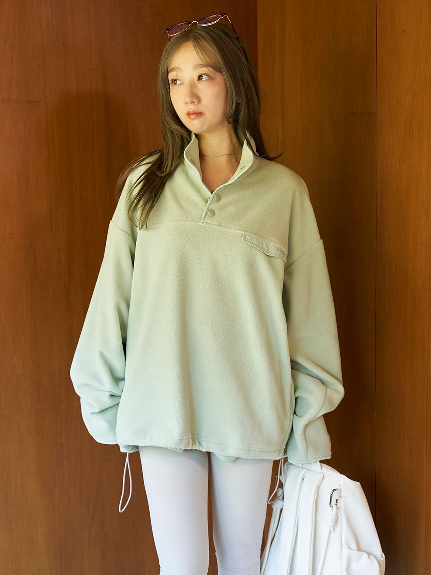 emmi atelier「ドロストフリースプルオーバー」|Tシャツ・カットソー|MNT