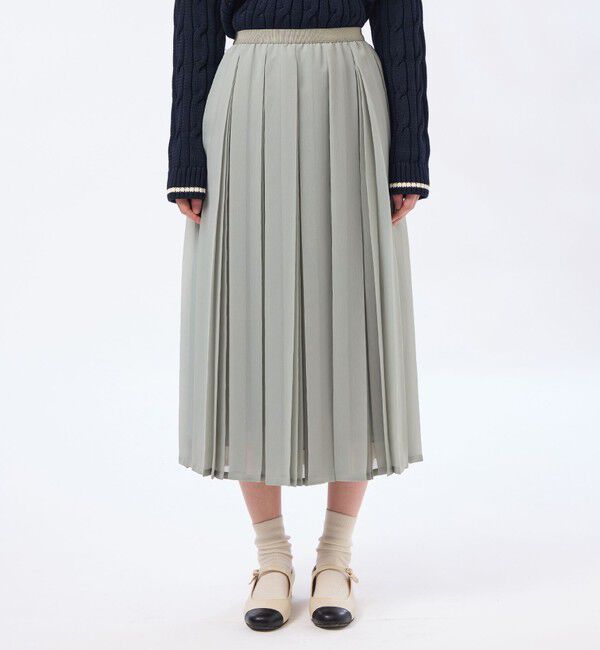 MACKINTOSH PHILOSOPHY「【WEB&一部店舗限定】【WILLINGHAM SKIRT（ウィリングハムスカート）】トリプルプリーツ」|スカート|