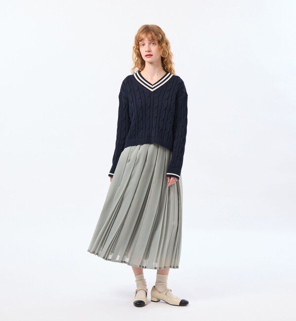 MACKINTOSH PHILOSOPHY「【WEB&一部店舗限定】【WILLINGHAM SKIRT（ウィリングハムスカート）】トリプルプリーツ」|スカート|