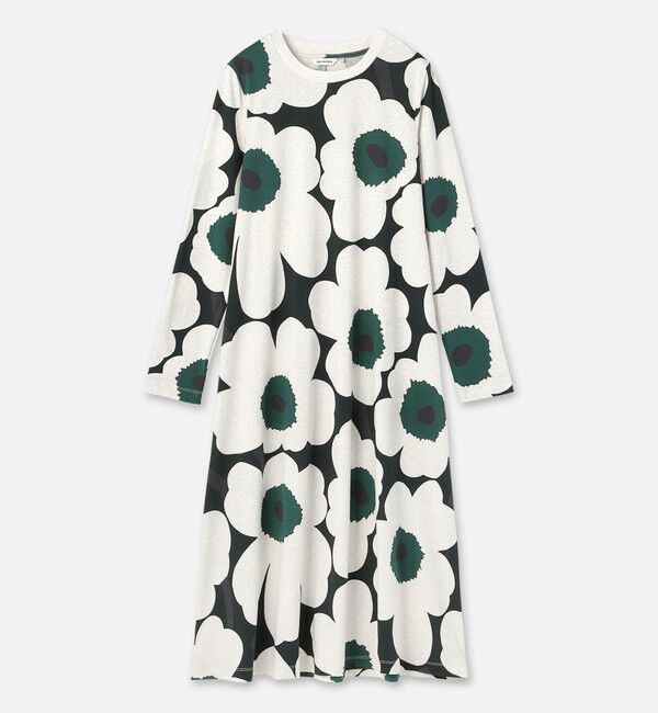 Marimekko「Hujanhajan Unikko ワンピース」|ワンピース|
