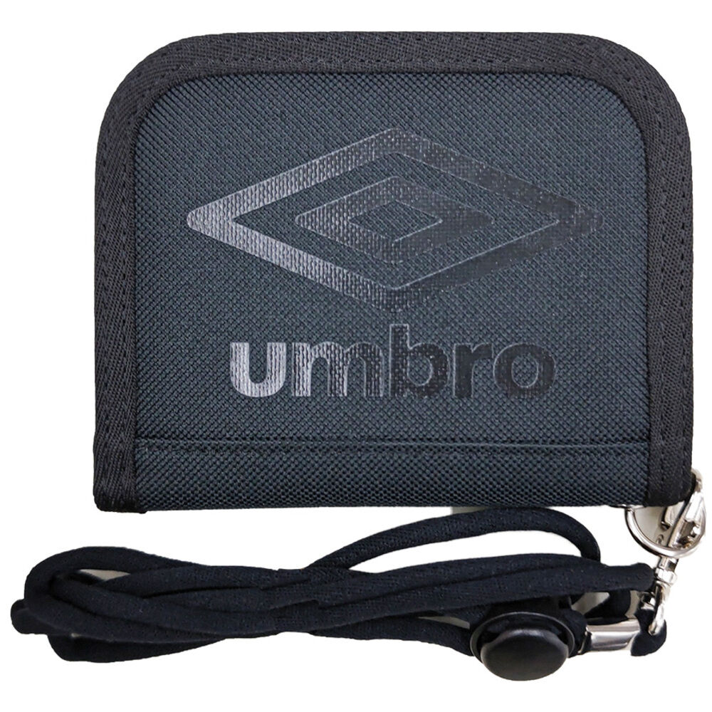 BACKYARD FAMILY「UMBRO アンブロ 財布 ミニ 二つ折り財布 通販 お財布 折り財布 二つ折り ミドル財布」|財布|ブラック2