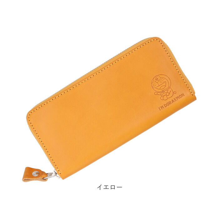 BACKYARD FAMILY「ドラえもん 財布 dor-50 通販 日本製 栃木レザー 姫路レザー 長財布 I'm」|財布|