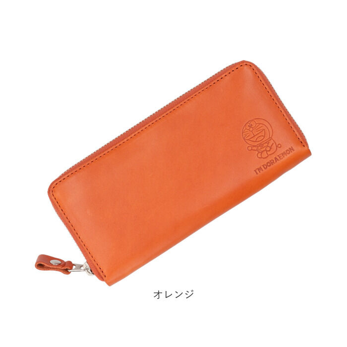 BACKYARD FAMILY「ドラえもん 財布 dor-50 通販 日本製 栃木レザー 姫路レザー 長財布 I'm」|財布|