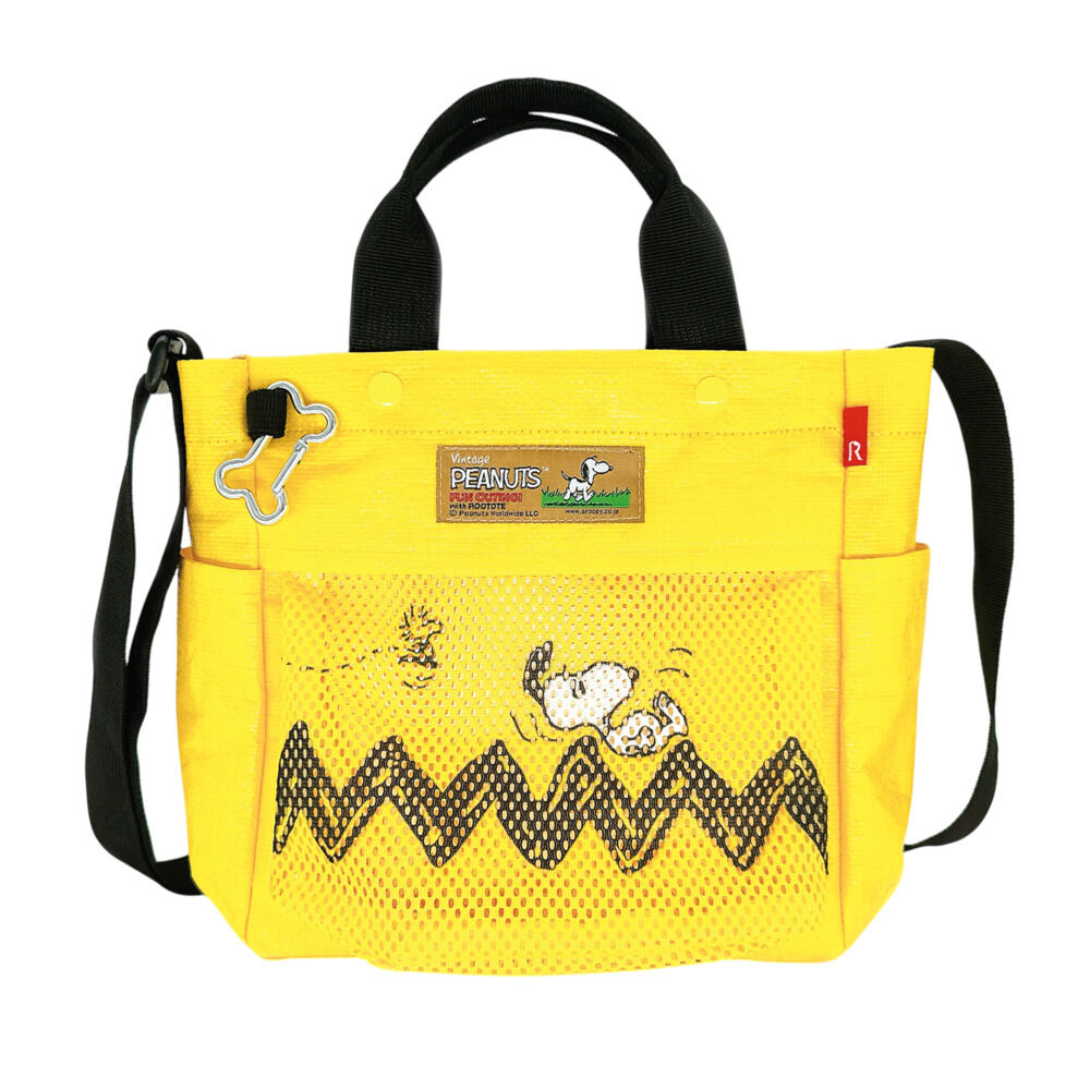 ROOTOTE「ルートート スヌーピー ROOTOTE 8508 通販 トートバッグ ショルダーバッグ 2way」|トートバッグ|イエロー1