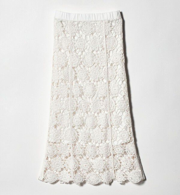 UNITED ARROWS「＜MARILYN MOON＞クロシェ スカート」|Tシャツ・カットソー|