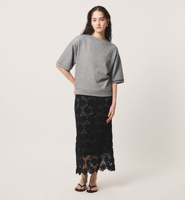 UNITED ARROWS「＜MARILYN MOON＞クロシェ スカート」|Tシャツ・カットソー|