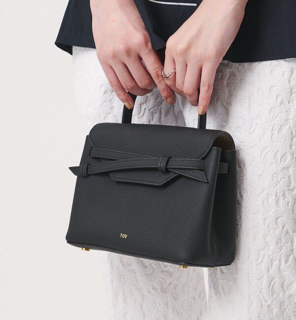 UNITED ARROWS「＜TOV＞MIMI バッグ MINI」|ハンドバッグ|BLACK