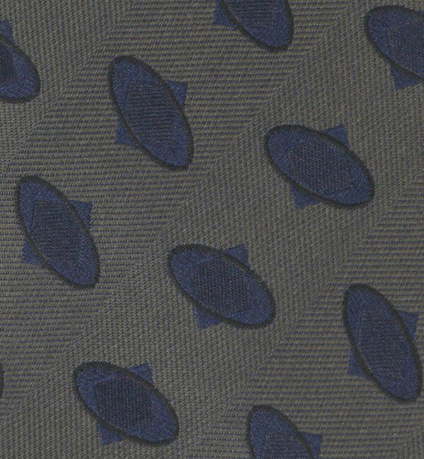 UNITED ARROWS「オーバル ジャガード ネクタイ」|ネクタイ・蝶ネクタイ|