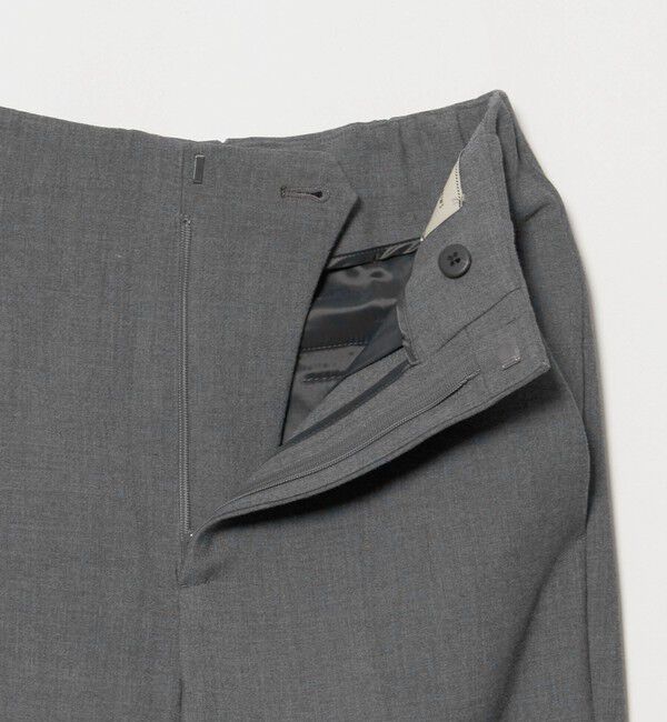 UNITED ARROWS「ダブルクロス スリムパンツ ‐ストレッチ ウォッシャブル‐」|スラックス|