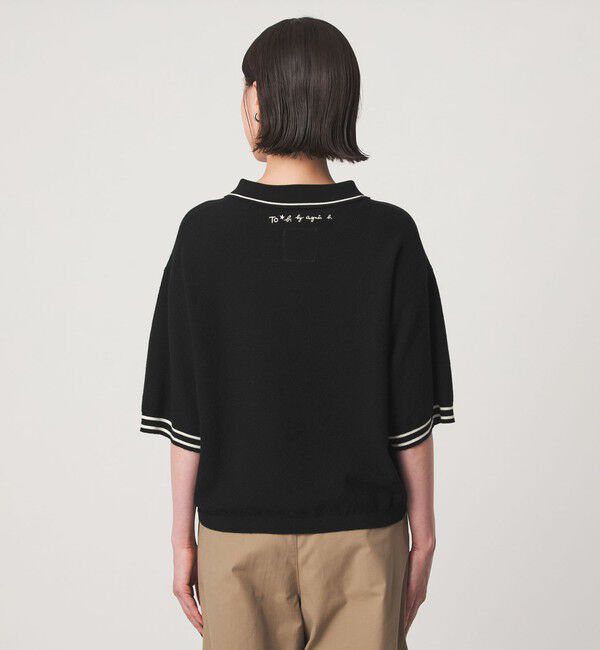UNITED ARROWS green label relaxing「＜To b. by agnes b.コラボ＞ポロニット」|ニット・セーター|
