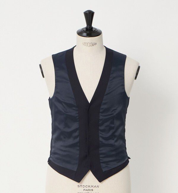 UNITED ARROWS green label relaxing「A+ TWPU サージ スリム 5B セットアップベスト」|スーツ|
