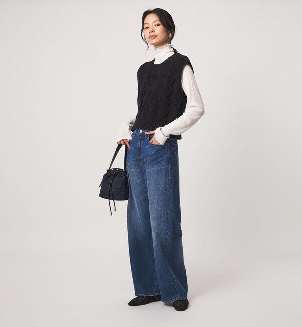 UNITED ARROWS green label relaxing「【別注】＜tyn.TGOR＞ケーブル ベスト」|ベスト・ジレ|