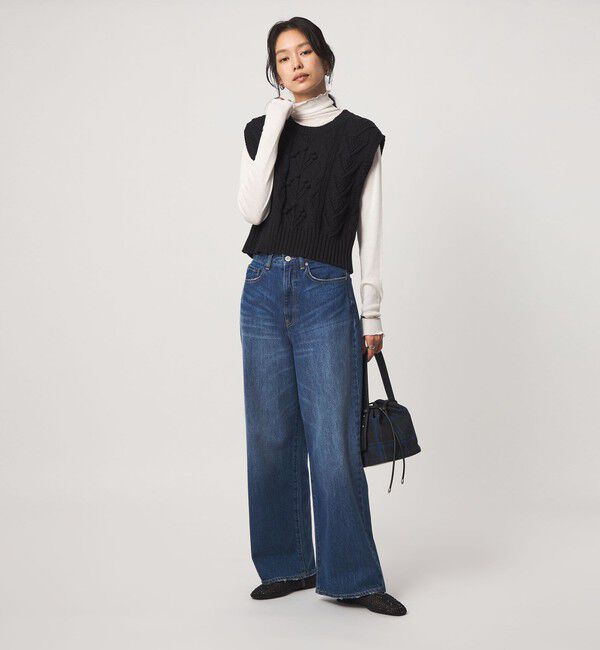 UNITED ARROWS green label relaxing「【別注】＜tyn.TGOR＞ケーブル ベスト」|ベスト・ジレ|
