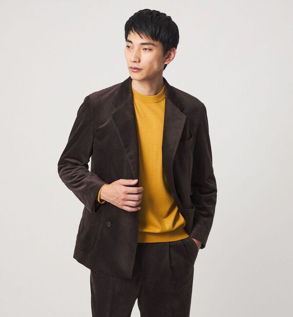 UNITED ARROWS green label relaxing「SUPER 120S ハイゲージ クルーネック ニット」|ニット・セーター|