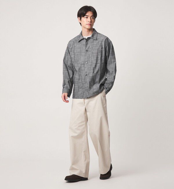 UNITED ARROWS green label relaxing「【別注】【WEB限定】＜3/2 WORKS＞シャンブレー カバーオール シャツアウター」|その他|