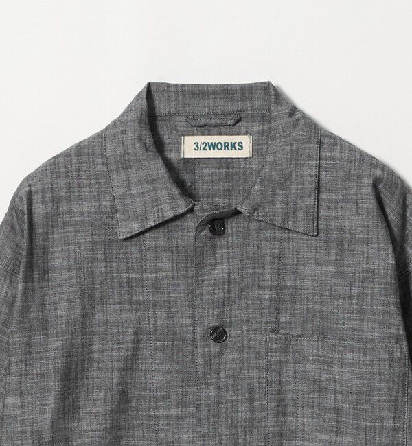 UNITED ARROWS green label relaxing「【別注】【WEB限定】＜3/2 WORKS＞シャンブレー カバーオール シャツアウター」|その他|