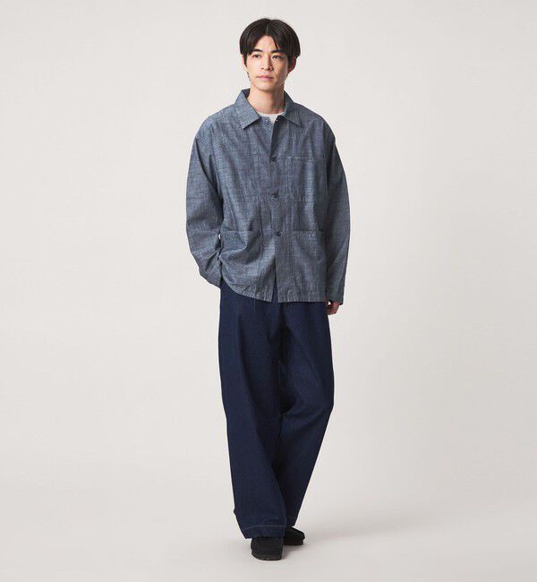 UNITED ARROWS green label relaxing「【別注】【WEB限定】＜3/2 WORKS＞シャンブレー カバーオール シャツアウター」|その他|