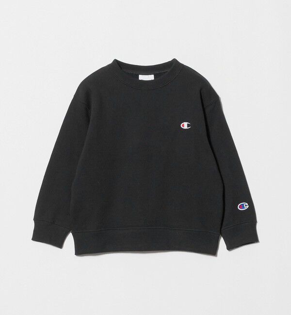 UNITED ARROWS green label relaxing「【WEB限定】＜Champion＞ワンポイント ロゴ スウェット / キッズ 110cm-130cm」|Tシャツ・カットソー|BLACK