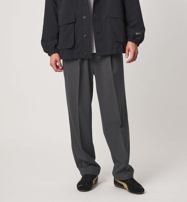 UNITED ARROWS green label relaxing「TRカルゼ 裏起毛 オルマイ ワイド パンツ W3 -2WAYストレッチ-」|その他|