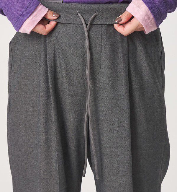 UNITED ARROWS green label relaxing「【WEB限定】＜at ease＞オルマイ ワイド パンツ マシンウォッシャブル ストレッチ 帯電防止」|その他|