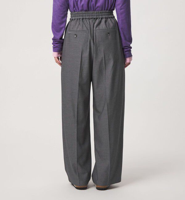 UNITED ARROWS green label relaxing「【WEB限定】＜at ease＞オルマイ ワイド パンツ マシンウォッシャブル ストレッチ 帯電防止」|その他|