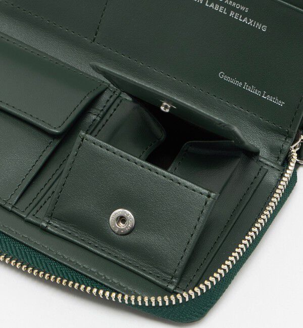 UNITED ARROWS green label relaxing「イタリアンレザー ロング ウォレット 財布」|財布|