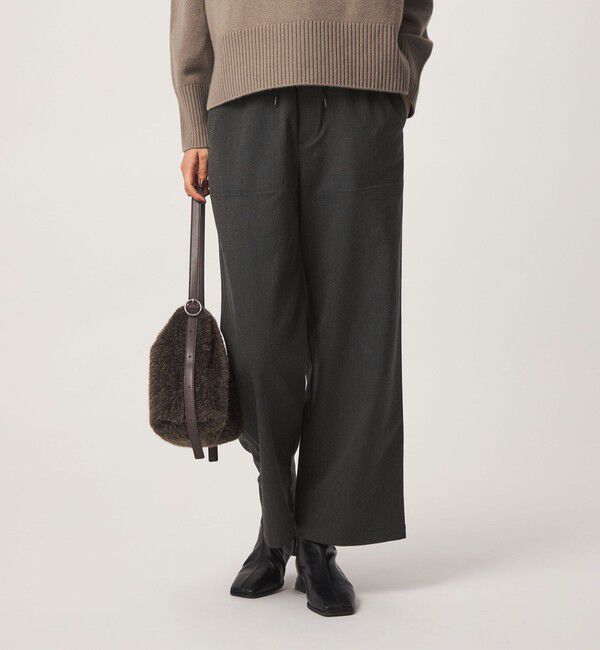 UNITED ARROWS green label relaxing「［size SHORTあり］メランジ カルゼ ベイカー パンツ」|その他|