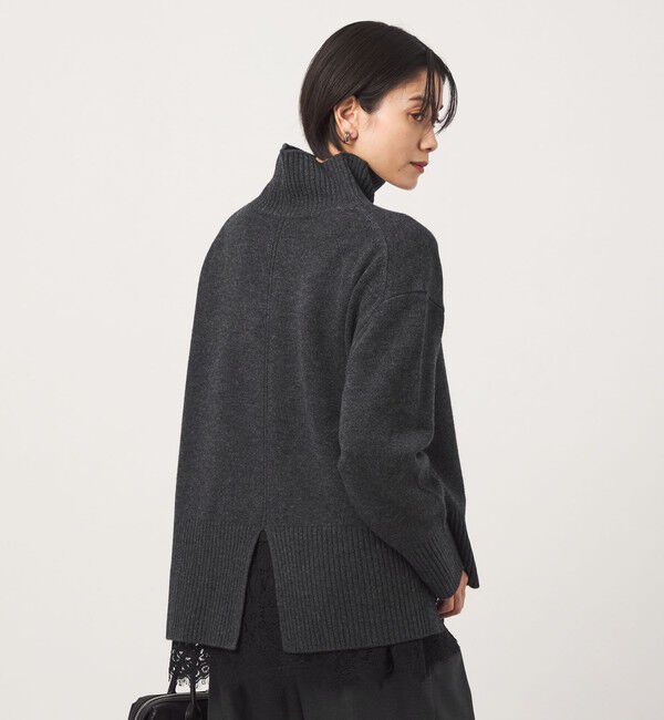 UNITED ARROWS green label relaxing「［size SHORTあり］SERENITY ハイネック プルオーバー ニット」|ニット・セーター|