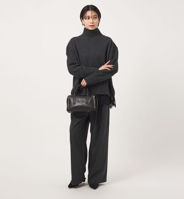 UNITED ARROWS green label relaxing「［size SHORTあり］SERENITY ハイネック プルオーバー ニット」|ニット・セーター|