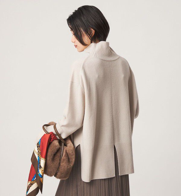 UNITED ARROWS green label relaxing「［size SHORTあり］SERENITY ハイネック プルオーバー ニット」|ニット・セーター|