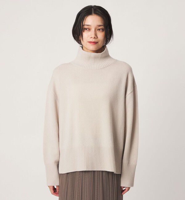 UNITED ARROWS green label relaxing「［size SHORTあり］SERENITY ハイネック プルオーバー ニット」|ニット・セーター|