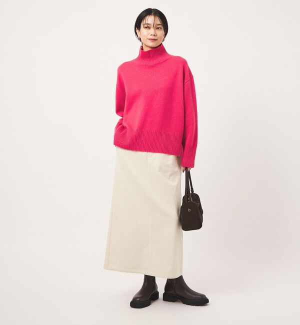 UNITED ARROWS green label relaxing「［size SHORTあり］SERENITY ハイネック プルオーバー ニット」|ニット・セーター|