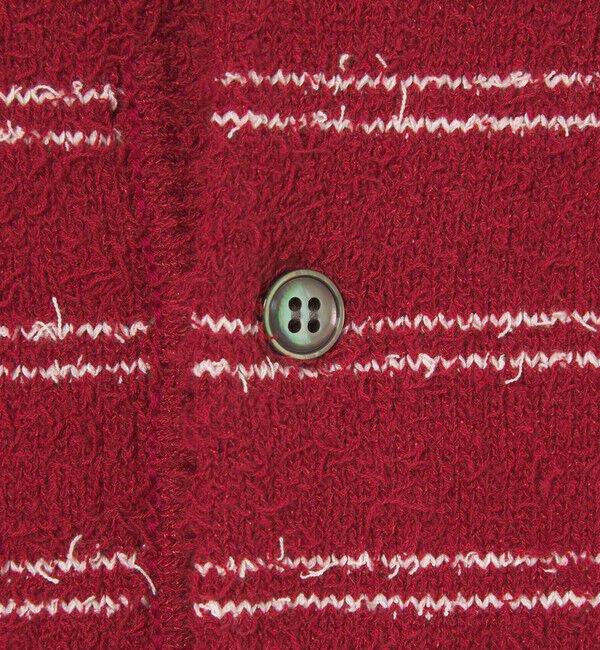 MONKEY TIME「カールヤーン ボーダー ポロシャツ」|ニット・セーター|