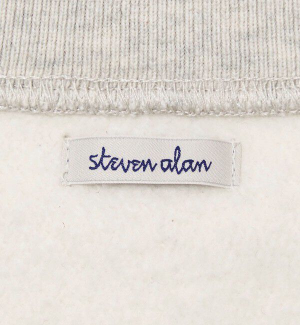 STEVEN ALAN「＜Steven Alan＞ キモウ ウラケ セットイン クルーネック スウェット」|スウェット・ジャージ|