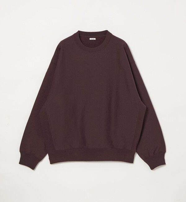 STEVEN ALAN「＜Steven Alan＞ キモウ ウラケ セットイン クルーネック スウェット」|スウェット・ジャージ|WINE
