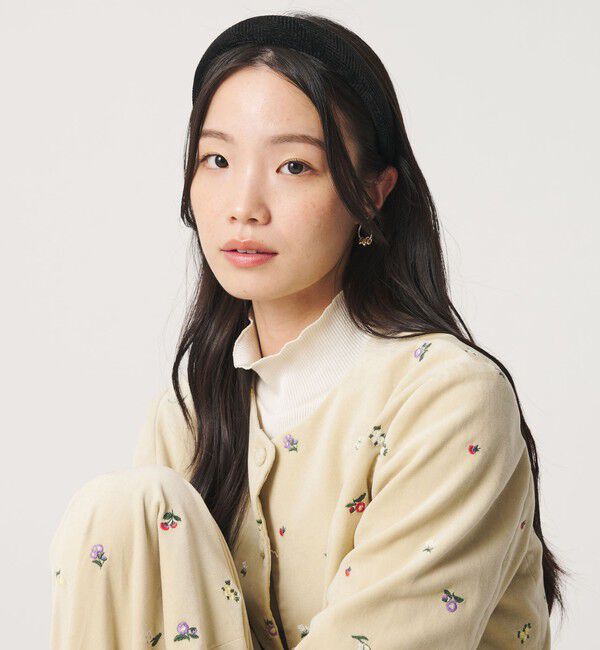 BEAUTY&YOUTH UNITED ARROWS「ヘリンボーン柄 カチューシャ」|カチューシャ|