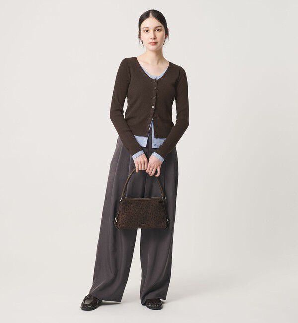 BEAUTY&YOUTH UNITED ARROWS「【WEB限定】レイヤードニットカーディガン ウォッシャブル」|カーディガン|