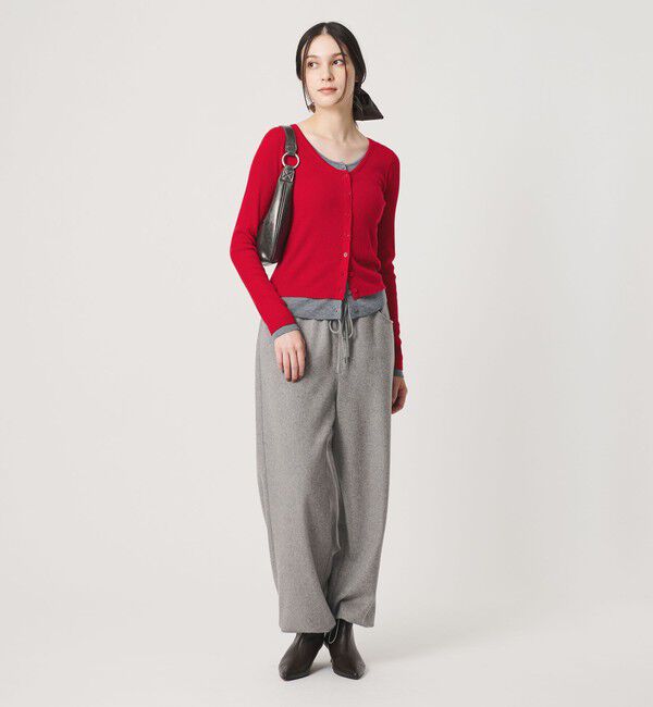 BEAUTY&YOUTH UNITED ARROWS「【WEB限定】レイヤードニットカーディガン ウォッシャブル」|カーディガン|