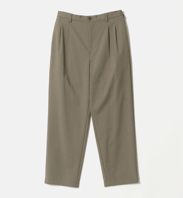 BEAUTY&YOUTH UNITED ARROWS「ダブル レイヤード バルーン イージー パンツ NO.9 ヨコストレッチ」|チノ|