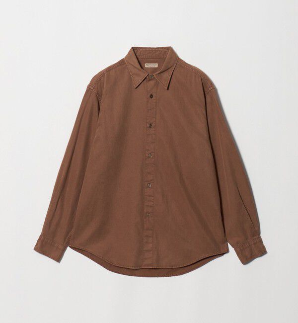 BEAUTY&YOUTH UNITED ARROWS「ガーメントダイ コットン レギュラー シャツ FORM型」|シャツ・ブラウス|MD.BROWN