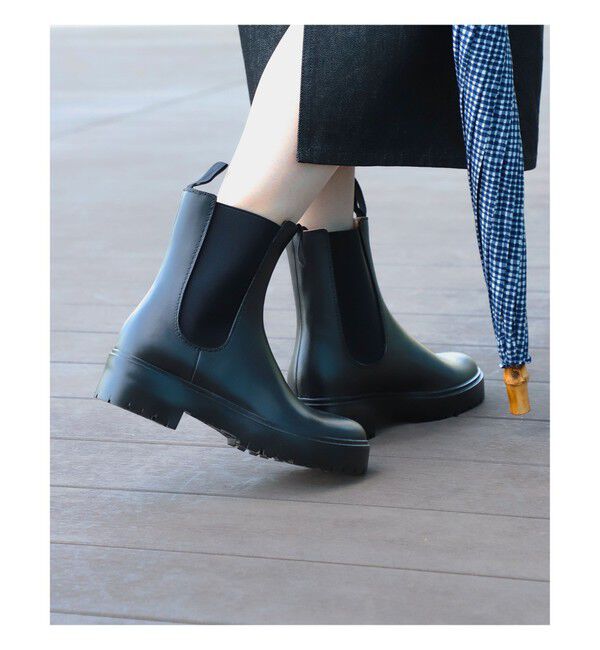 BEAMS SELECTION for WOMEN「Traditional Weatherwear / MID サイドゴア レインブーツ」|レインシューズ|